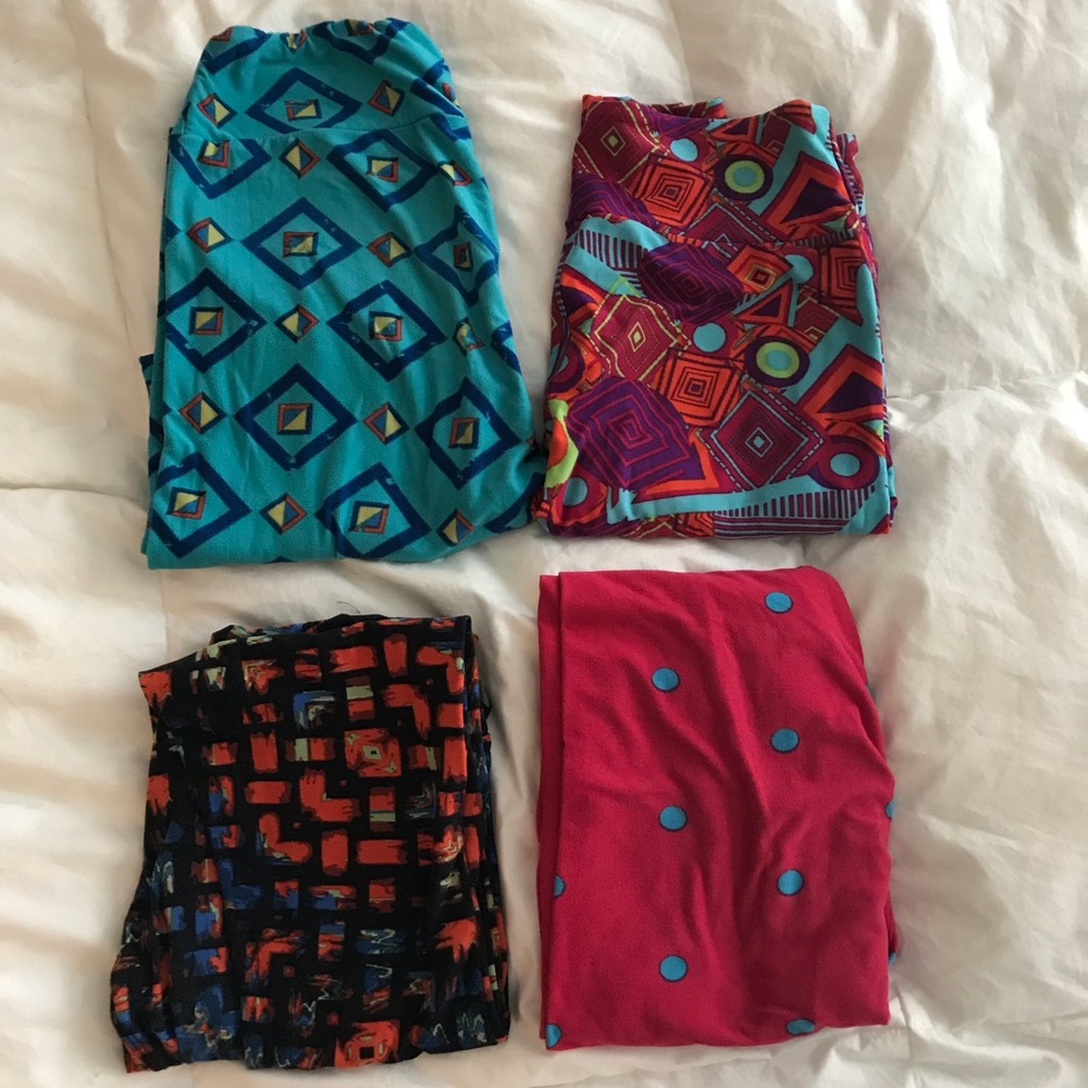 Lularoe One Size Leggings Bundle.